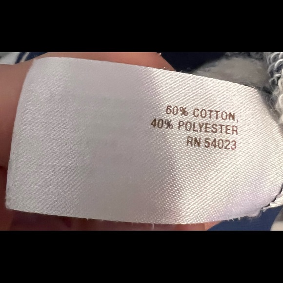 Mens Old Navy Striped Sweatshirt Tall - Picture 4 of 4